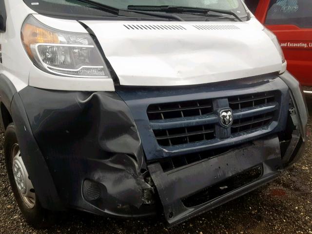 3C6TRVBG9JE113990 - 2018 RAM PROMASTER 白色 照片 9