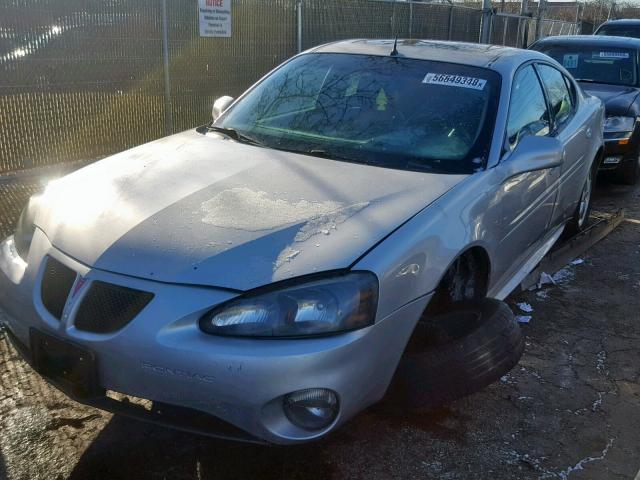 2G2WS522451150953 - 2005 PONTIAC GRAND PRIX SILVER photo 2