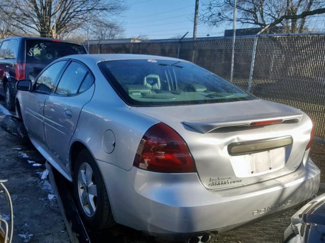 2G2WS522451150953 - 2005 PONTIAC GRAND PRIX SILVER photo 3