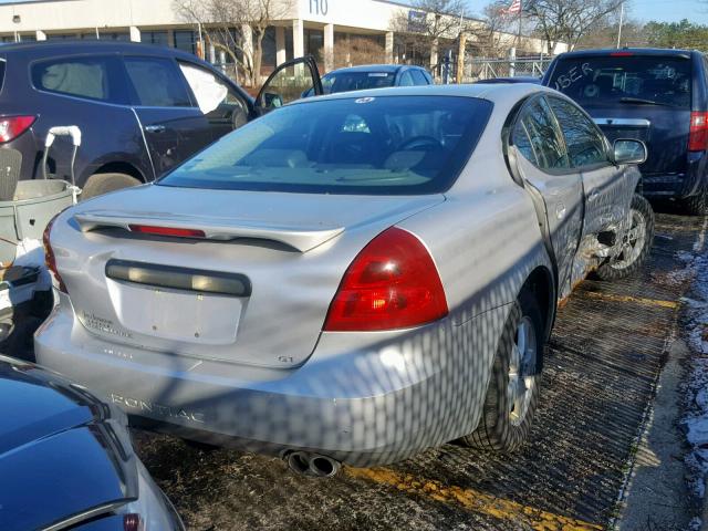 2G2WS522451150953 - 2005 PONTIAC GRAND PRIX SILVER photo 4