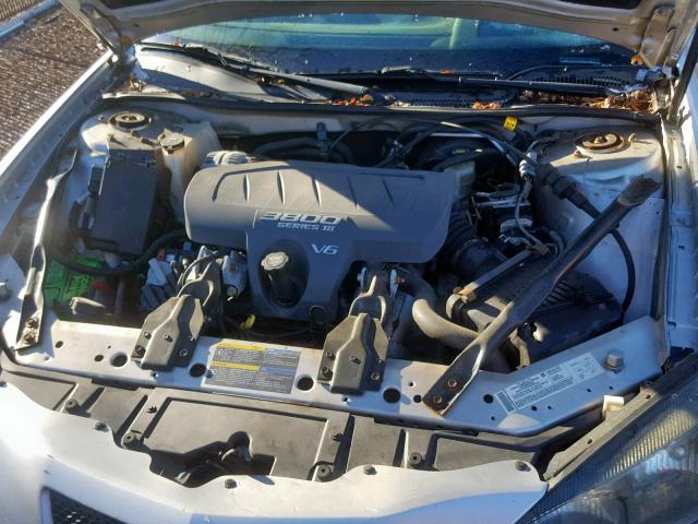 2G2WS522451150953 - 2005 PONTIAC GRAND PRIX SILVER photo 7