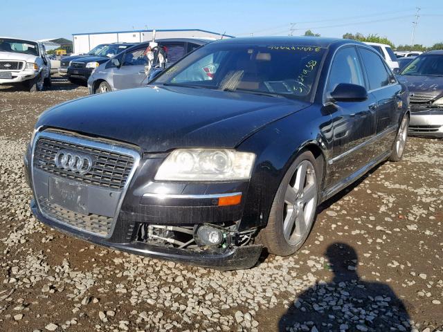 WAUML44E16N018702 - 2006 AUDI A8 L QUATT BLACK photo 2