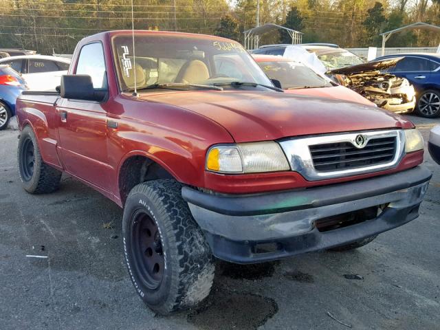 4F4YR12C6WTM37697 - 1998 MAZDA B2500 RED photo 1