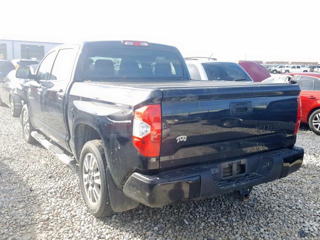 5TFGY5F18EX155883 - 2014 TOYOTA TUNDRA CRE BLACK photo 3