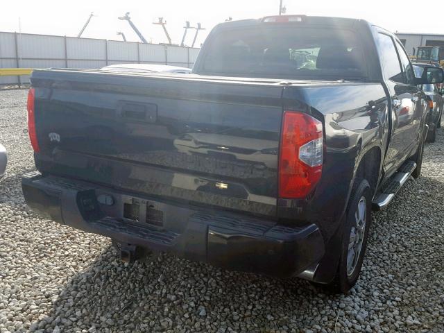 5TFGY5F18EX155883 - 2014 TOYOTA TUNDRA CRE BLACK photo 4