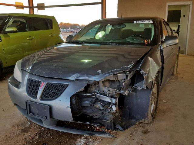 2G2WS542751163273 - 2005 PONTIAC GRAND PRIX GRAY photo 2