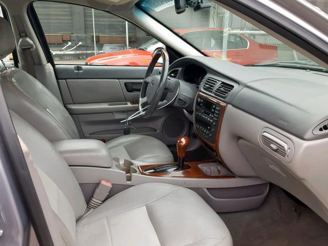 1FAHP56U76A146443 - 2006 FORD TAURUS SEL GRAY photo 5