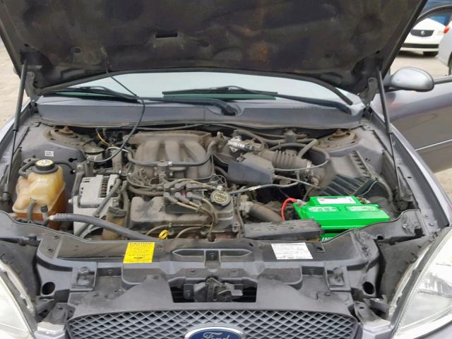 1FAHP56U76A146443 - 2006 FORD TAURUS SEL GRAY photo 7