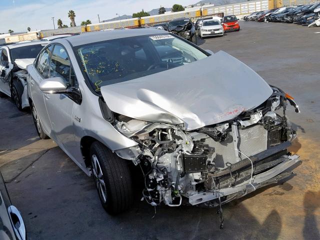 JTDKARFP6J3083755 - 2018 TOYOTA PRIUS PRIM ვერცხლისფერი ფოტო 1