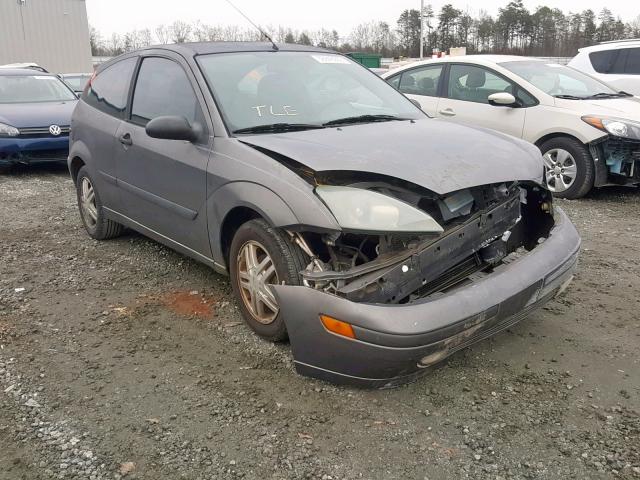 3FAFP31354R117424 - 2004 FORD FOCUS ZX3 GRAY photo 1