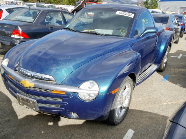 1GCES14H95B119246 - 2005 CHEVROLET SSR 青色 照片 2