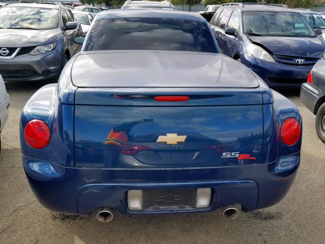 1GCES14H95B119246 - 2005 CHEVROLET SSR 青色 照片 9