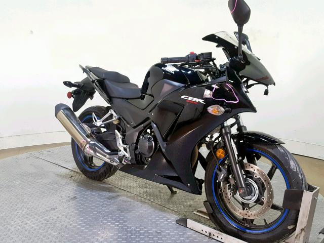 MLHNC5151F5100797 - 2015 HONDA CBR300 RA BLACK photo 2