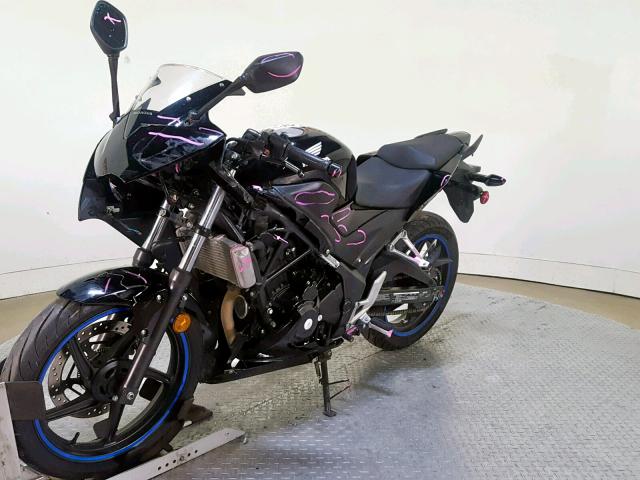 MLHNC5151F5100797 - 2015 HONDA CBR300 RA BLACK photo 4