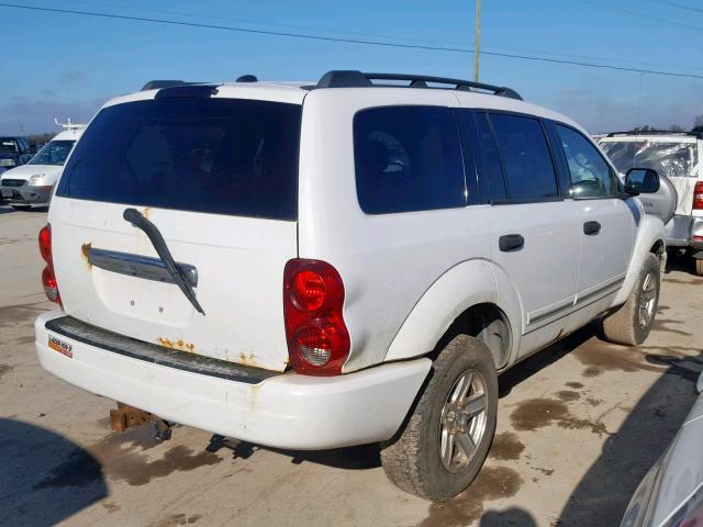 1D8HB58D85F526951 - 2005 DODGE DURANGO LI WHITE photo 4