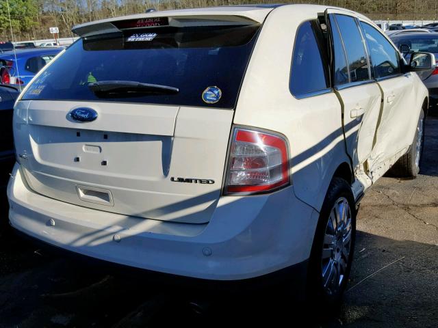 2FMDK39C48BA90866 - 2008 FORD EDGE LIMIT CREAM photo 4