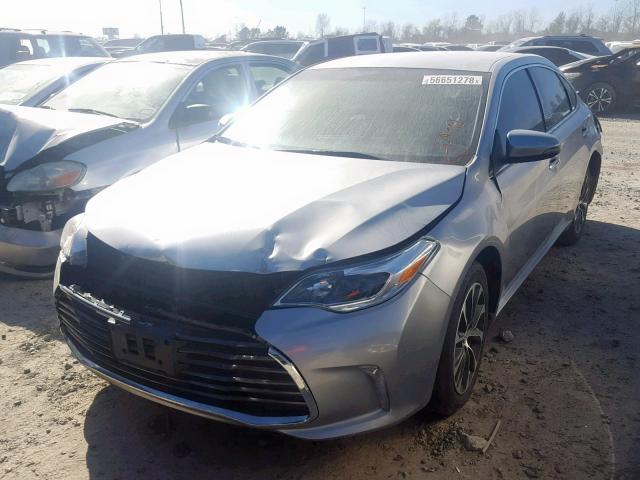 4T1BK1EBXGU227021 - 2016 TOYOTA AVALON XLE SILVER photo 2