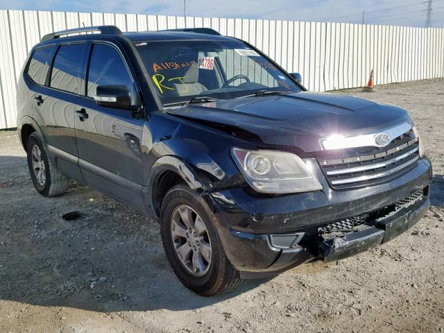 KNDJJ741595035033 - 2009 KIA BORREGO LX BLACK photo 1