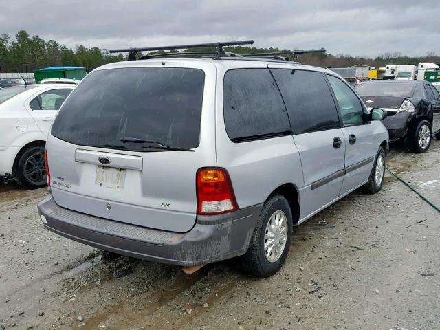 2FMZA51401BB21223 - 2001 FORD WINDSTAR L SILVER photo 4