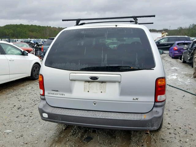 2FMZA51401BB21223 - 2001 FORD WINDSTAR L SILVER photo 9