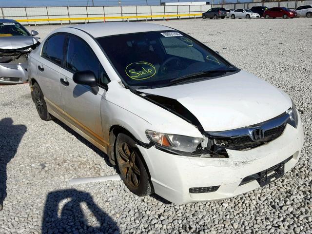 19XFA1F30AE056379 - 2010 HONDA CIVIC VP WHITE photo 1