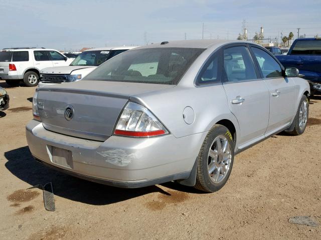 1MEHM42W39G628752 - 2009 MERCURY SABLE PREM GRAY photo 4