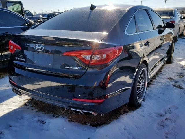 5NPE34AB2HH512829 - 2017 HYUNDAI SONATA SPO BLACK photo 4