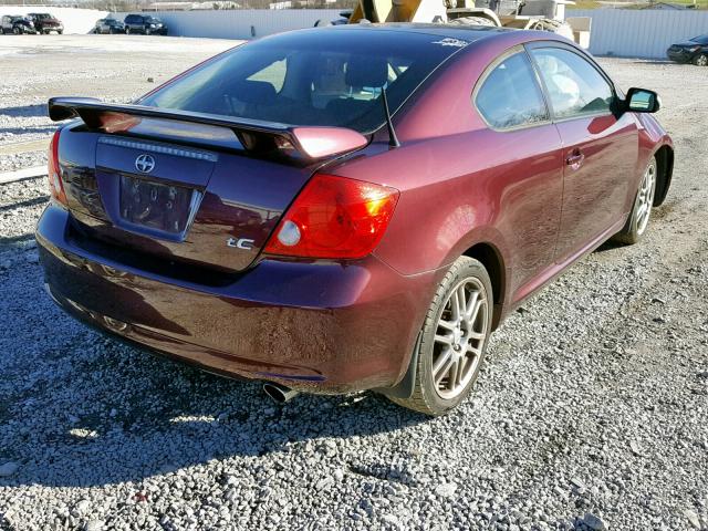 JTKDE167160067544 - 2006 TOYOTA SCION TC იასამნისფერი ფოტო 4