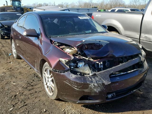 JTKDE167X80270578 - 2008 TOYOTA SCION TC იასამნისფერი ფოტო 1