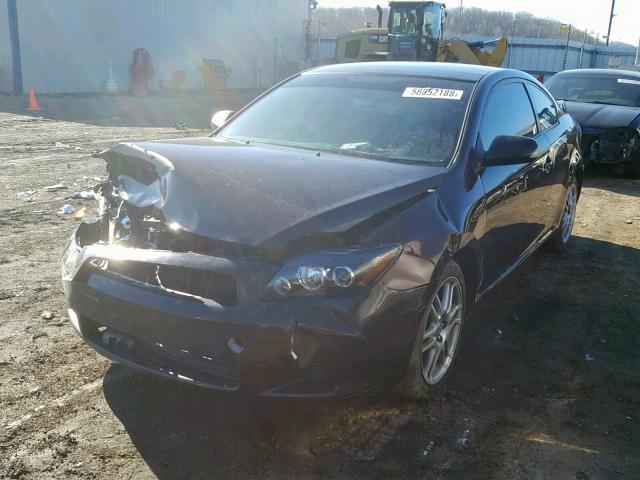 JTKDE167X80270578 - 2008 TOYOTA SCION TC იასამნისფერი ფოტო 2