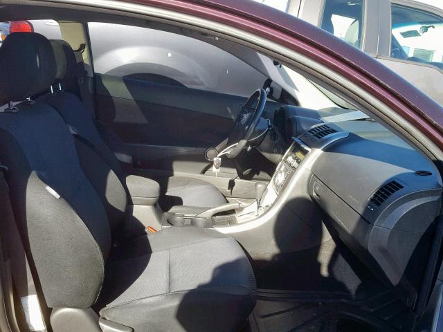 JTKDE167X80270578 - 2008 TOYOTA SCION TC იასამნისფერი ფოტო 5