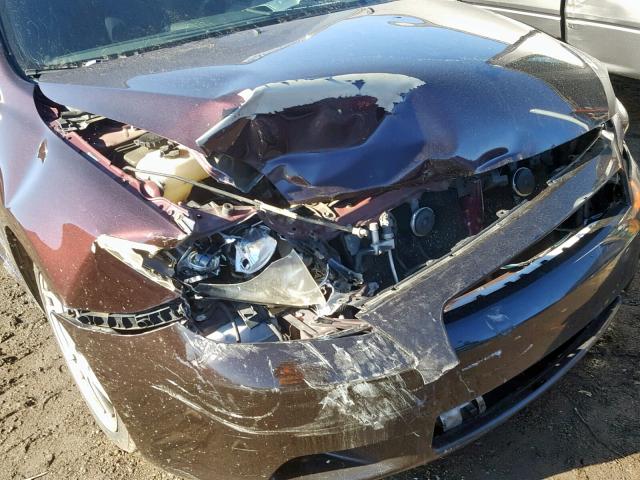 JTKDE167X80270578 - 2008 TOYOTA SCION TC იასამნისფერი ფოტო 9