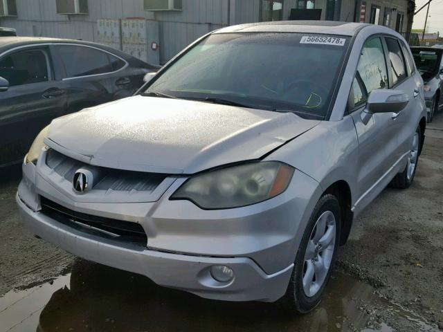 5J8TB18288A001701 - 2008 ACURA RDX SILVER photo 2