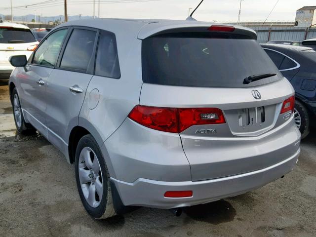 5J8TB18288A001701 - 2008 ACURA RDX SILVER photo 3