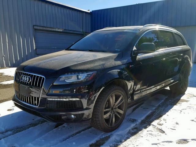 WA1DGAFE6BD009510 - 2011 AUDI Q7 PRESTIG BLACK photo 2