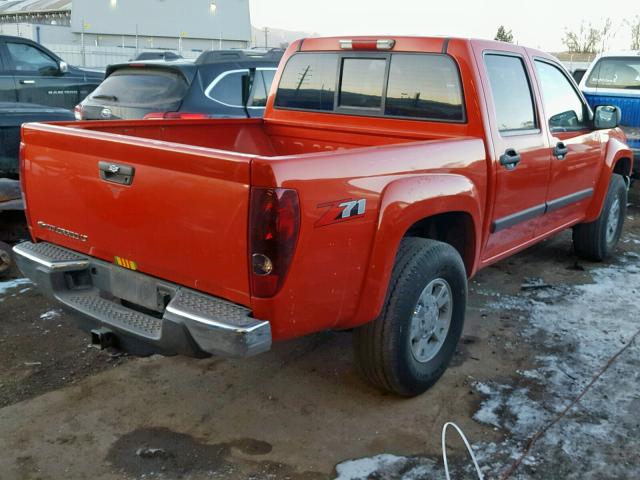 1GCDS13E688160132 - 2008 CHEVROLET COLORADO ORANGE photo 4