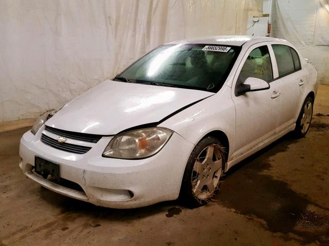 1G1AF5F50A7122555 - 2010 CHEVROLET COBALT 2LT WHITE photo 2