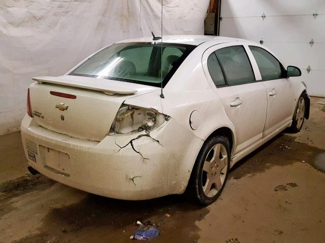 1G1AF5F50A7122555 - 2010 CHEVROLET COBALT 2LT WHITE photo 4