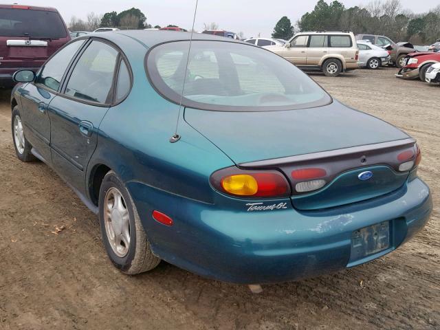 1FALP52U6VA110984 - 1997 FORD TAURUS GL GREEN photo 3