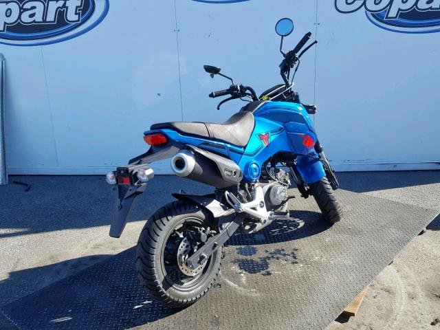 L9NXCJLA1H1010074 - 2017 TAO MOTORCYCLE BLUE photo 4