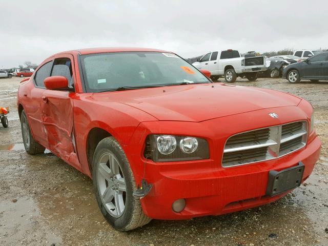 2B3CA3CVXAH177933 - 2010 DODGE CHARGER SX RED photo 1