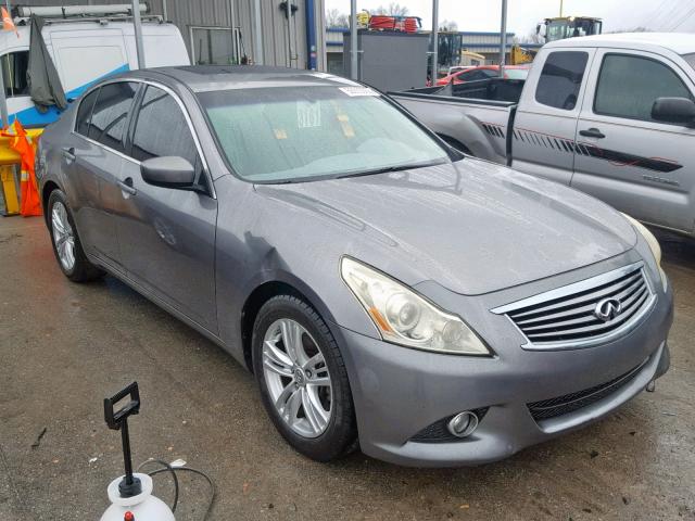 JN1CV6AP5AM401330 - 2010 INFINITI G37 BASE GRAY photo 1