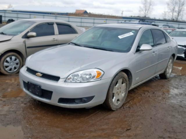 2G1WD58C989247182 - 2008 CHEVROLET IMPALA SUP Күміс фото 2