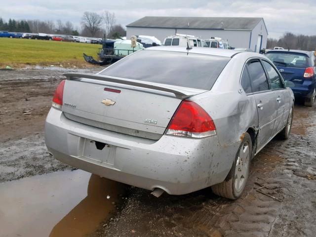 2G1WD58C989247182 - 2008 CHEVROLET IMPALA SUP Күміс фото 4