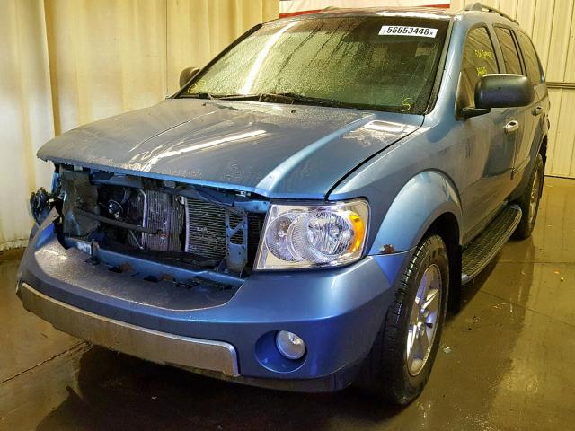 1D8HB58P67F585106 - 2007 DODGE DURANGO LI BLUE photo 2