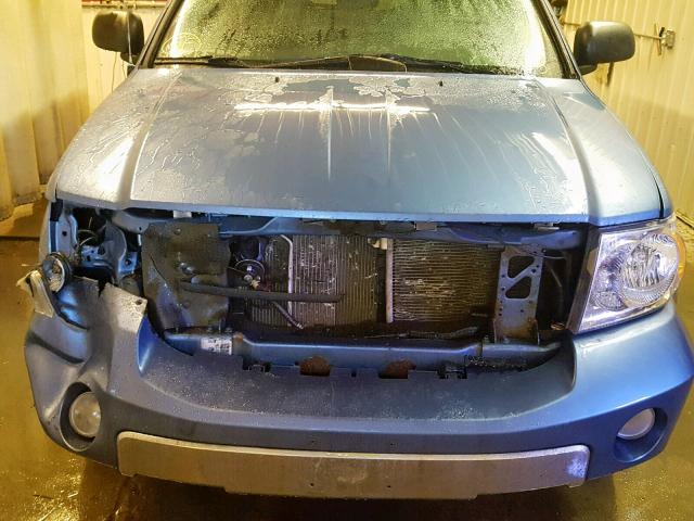 1D8HB58P67F585106 - 2007 DODGE DURANGO LI BLUE photo 9