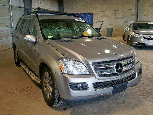 4JGBF71E38A399708 - 2008 MERCEDES-BENZ GL 450 4MA GRAY photo 1