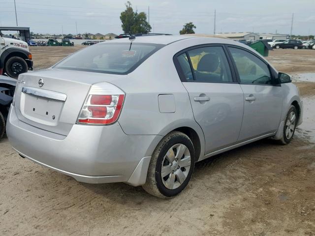 3N1AB6AP9AL603050 - 2010 NISSAN SENTRA 2.0 SILVER photo 4