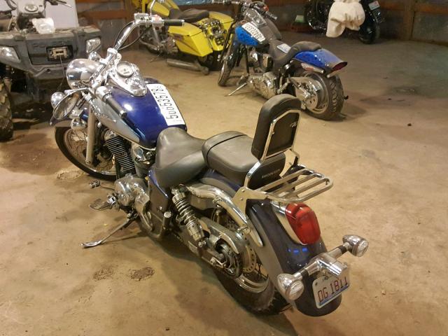 JH2RC44651M452077 - 2001 HONDA VT750 CD2 BLACK photo 3