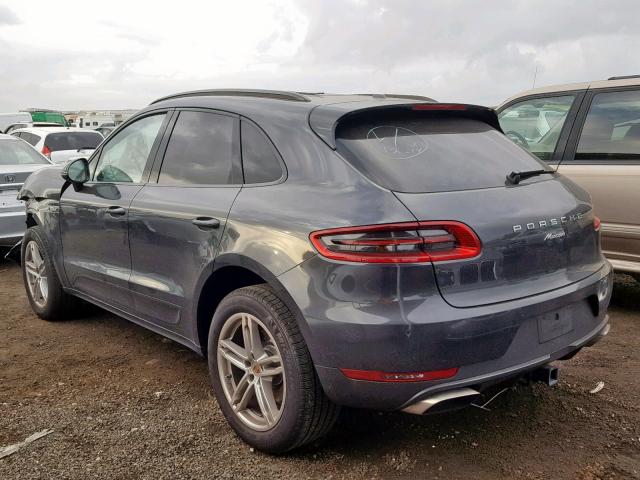 WP1AA2A59JLB06114 - 2018 PORSCHE MACAN GRAY photo 3